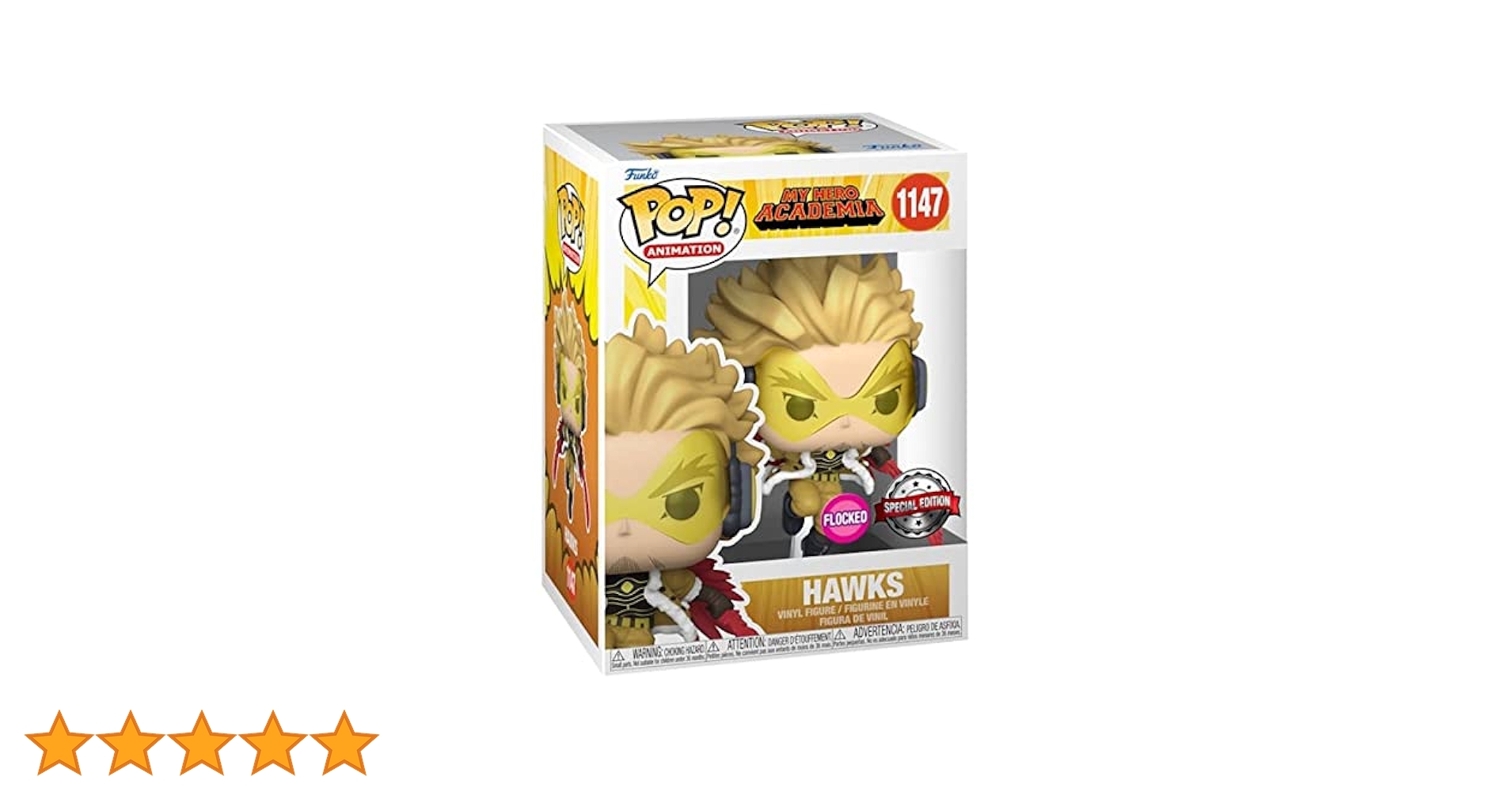 Funko Pop! Animation: My Hero Academia- Hawks (FL)(Exc